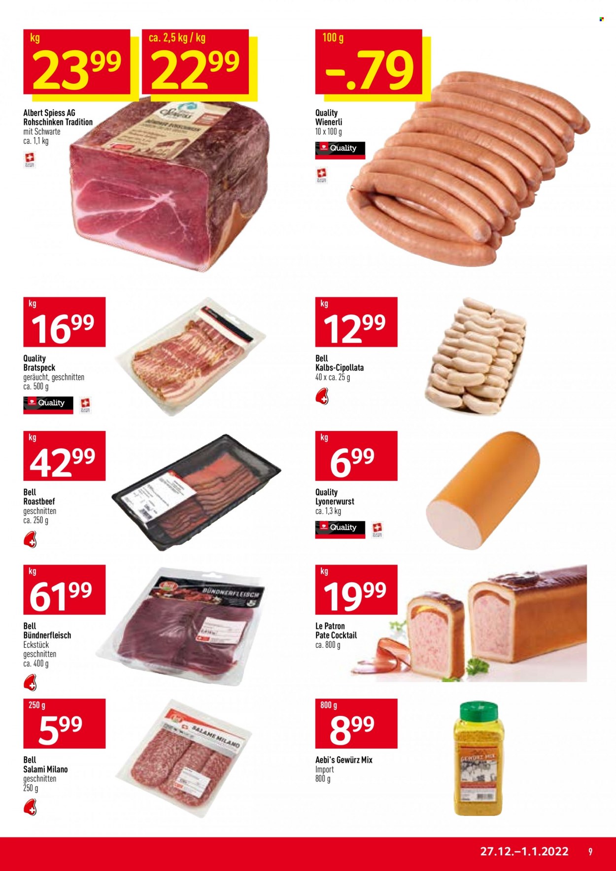 Volantino Prodega - 27.12.2021 - 1.1.2022. Pagina 9