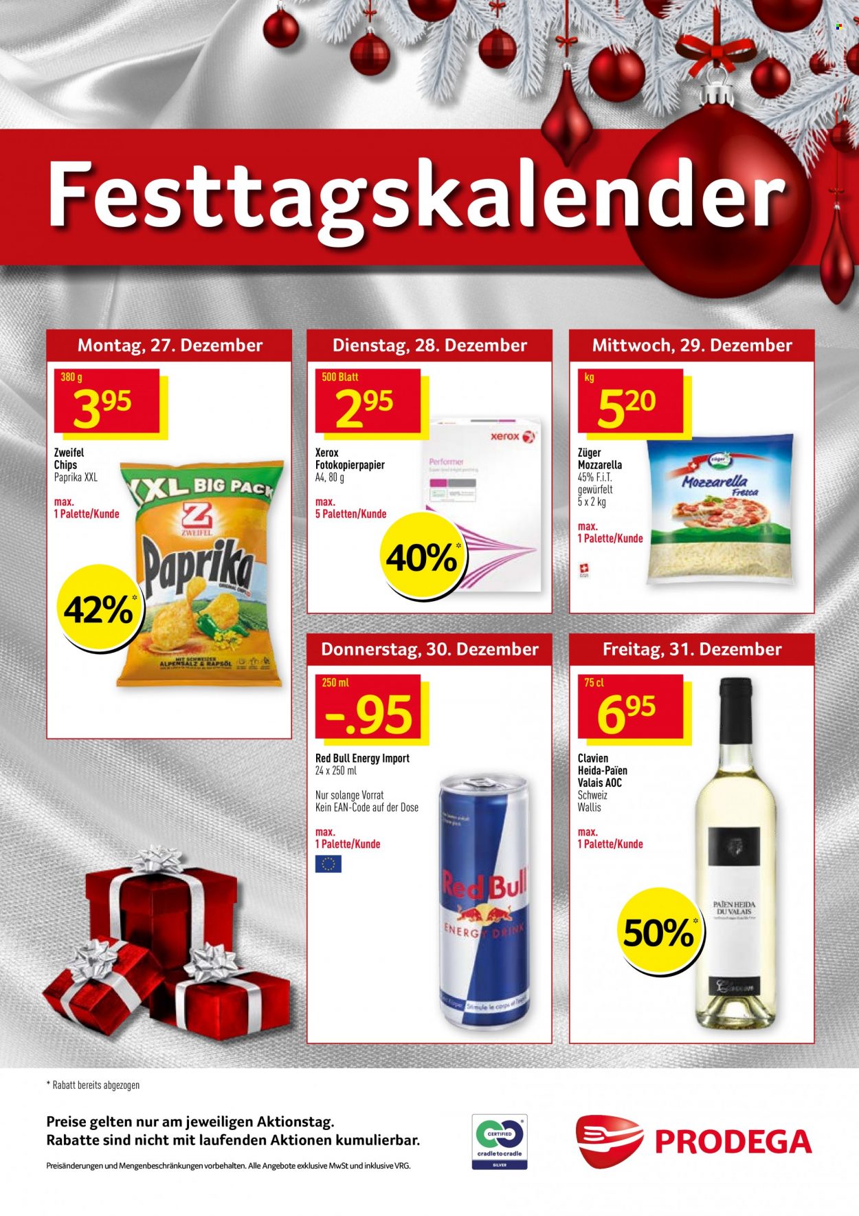Volantino Prodega - 27.12.2021 - 31.12.2021. Pagina 1