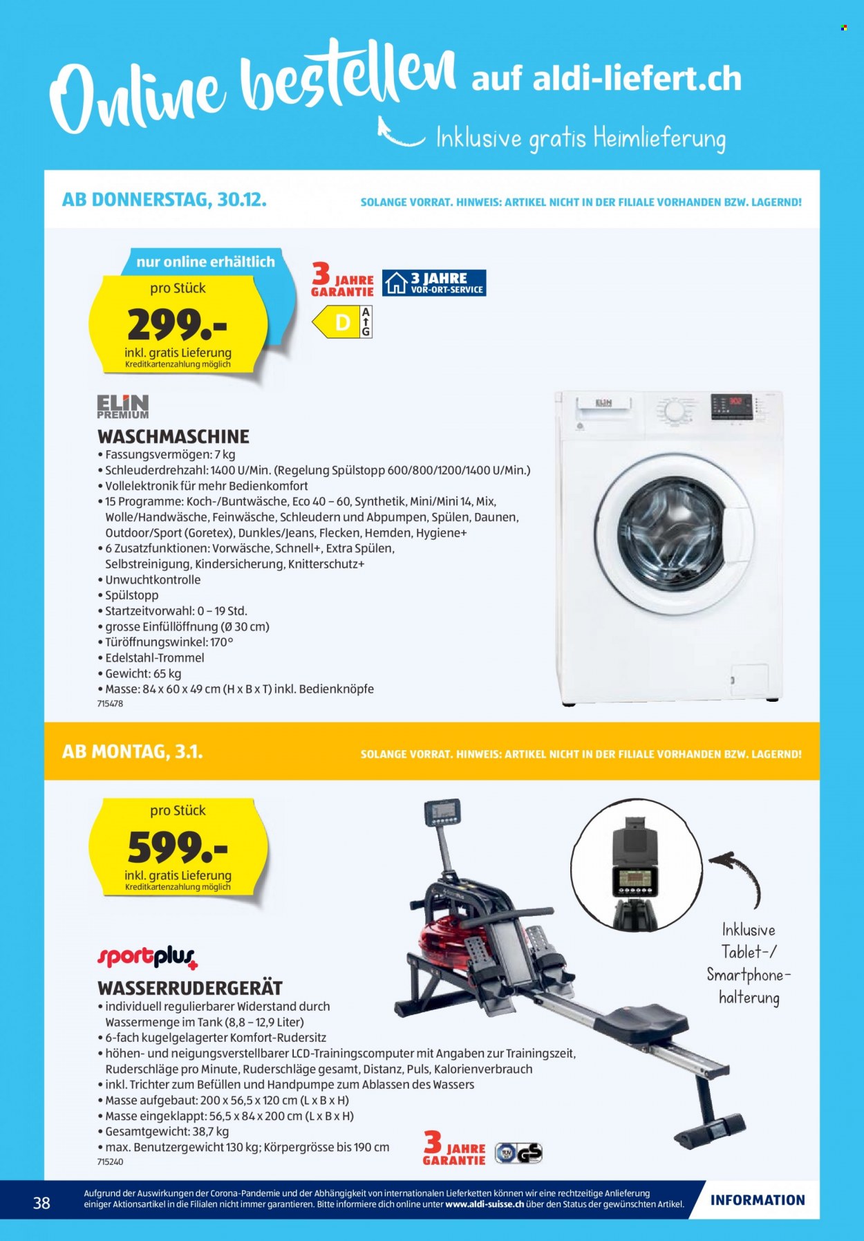Volantino Aldi - 30.12.2021 - 5.1.2022. Pagina 38