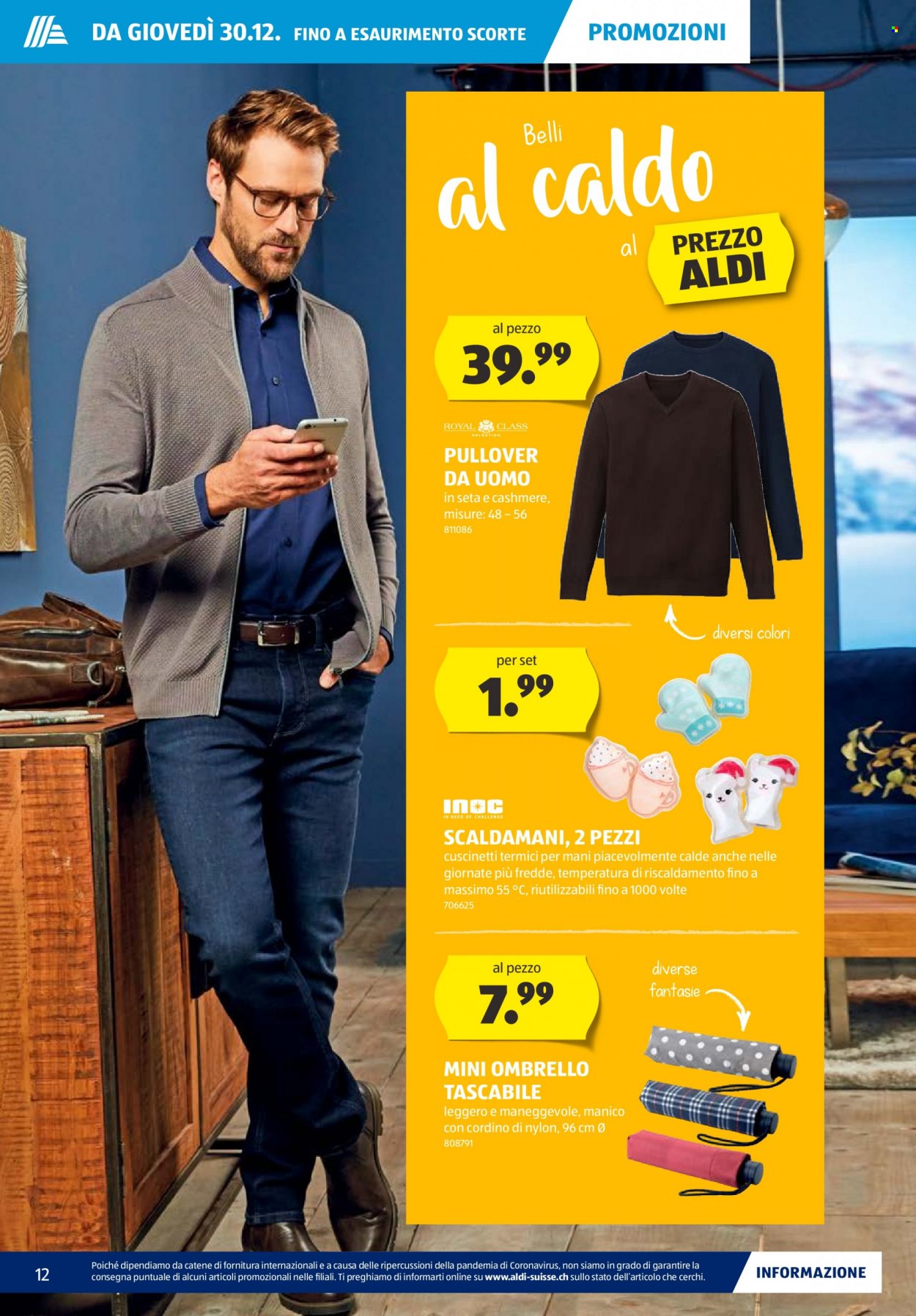 Volantino Aldi - 30.12.2021 - 5.1.2022. Pagina 12