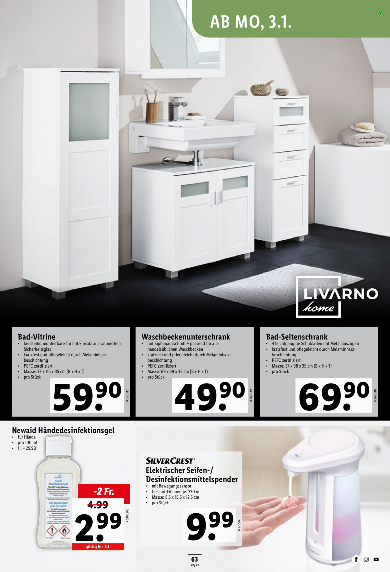 Volantino Lidl - 29.12.2021 - 5.1.2022. Pagina 63
