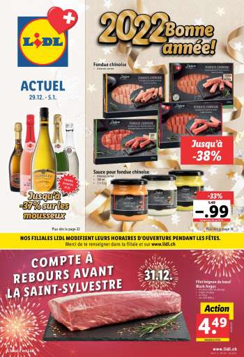 Catalogue Lidl - 29.12.2021 - 5.1.2022.