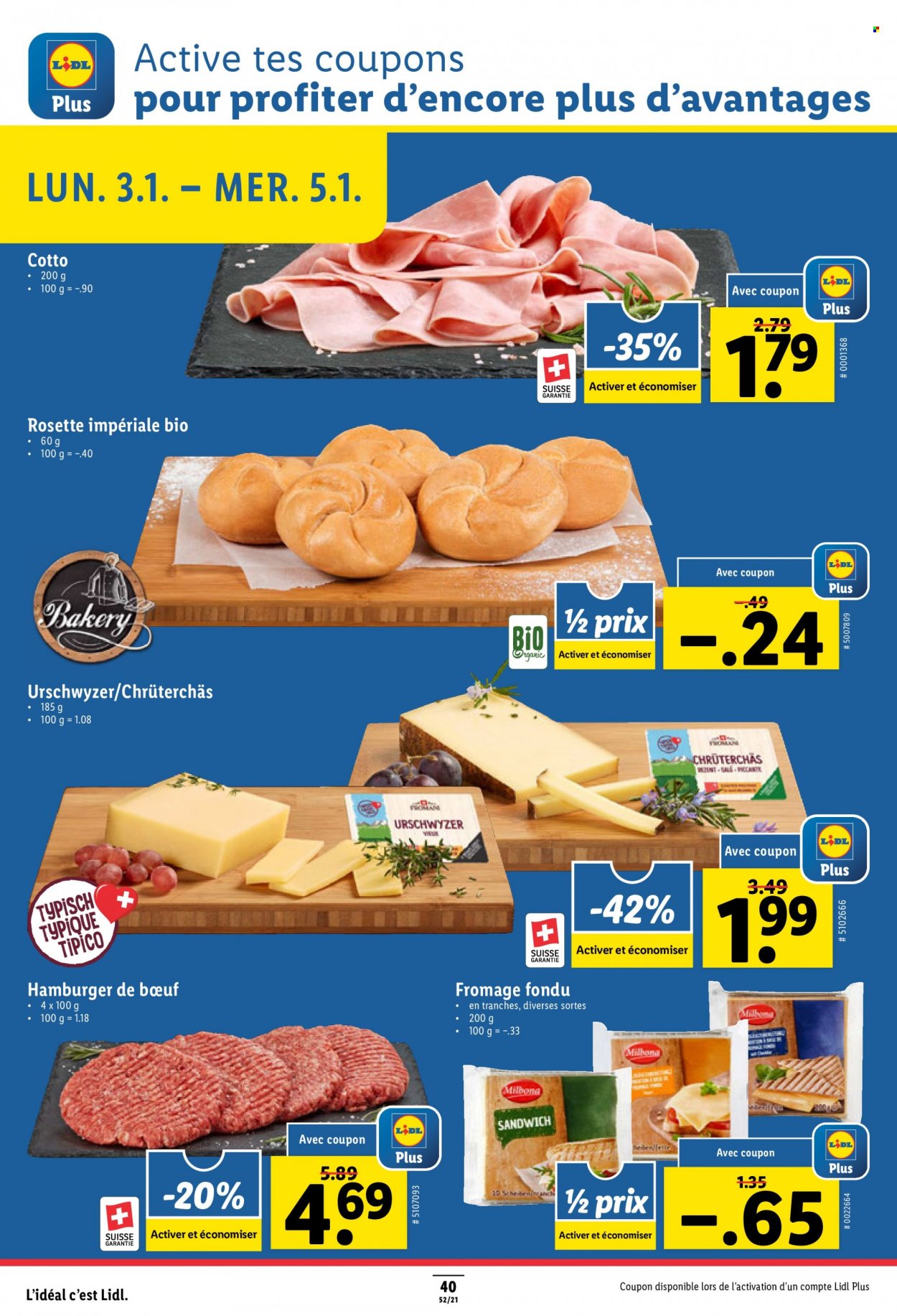 Catalogue Lidl - 29.12.2021 - 5.1.2022. Page 40