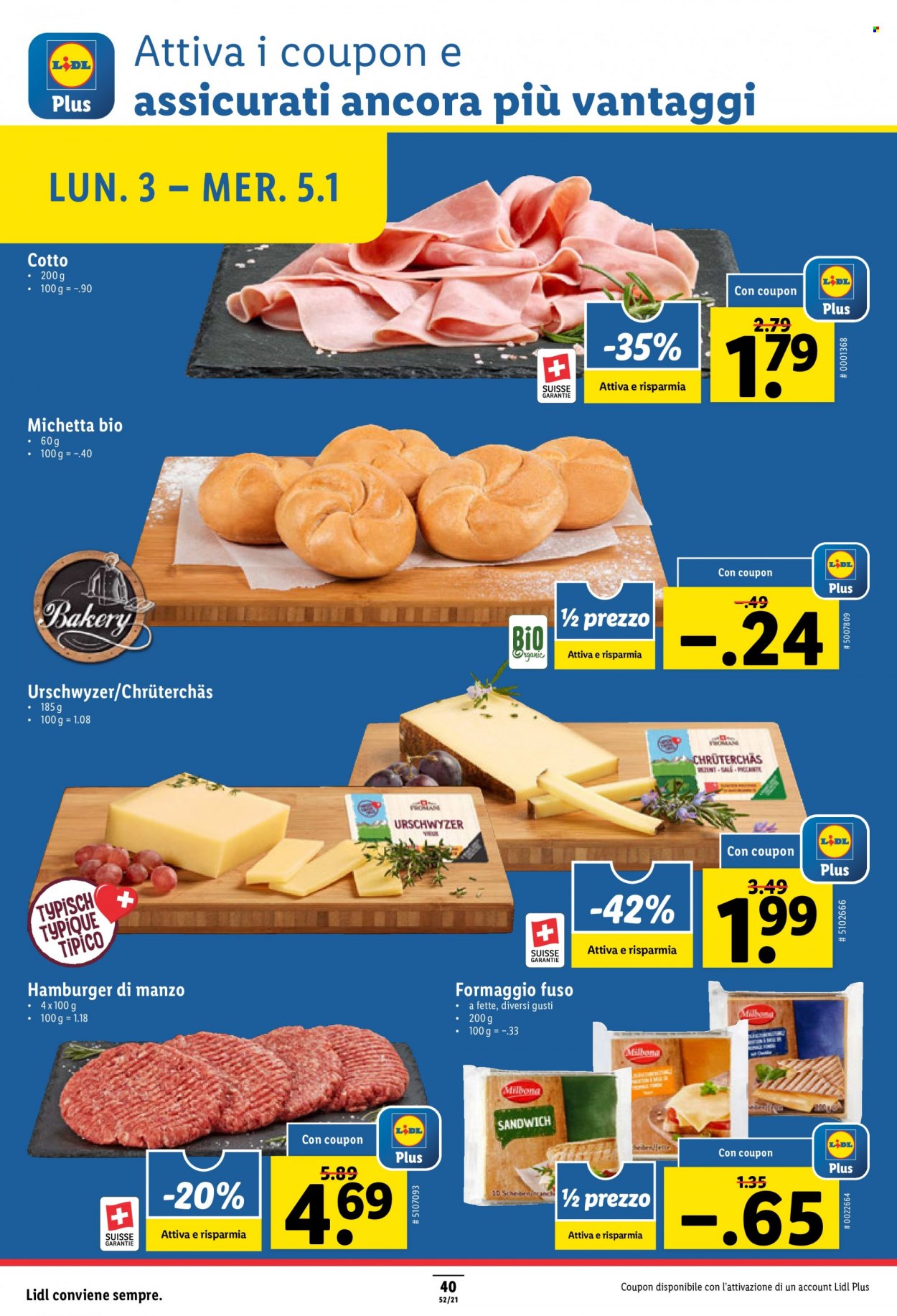 Catalogue Lidl - 29.12.2021 - 5.1.2022. Page 40