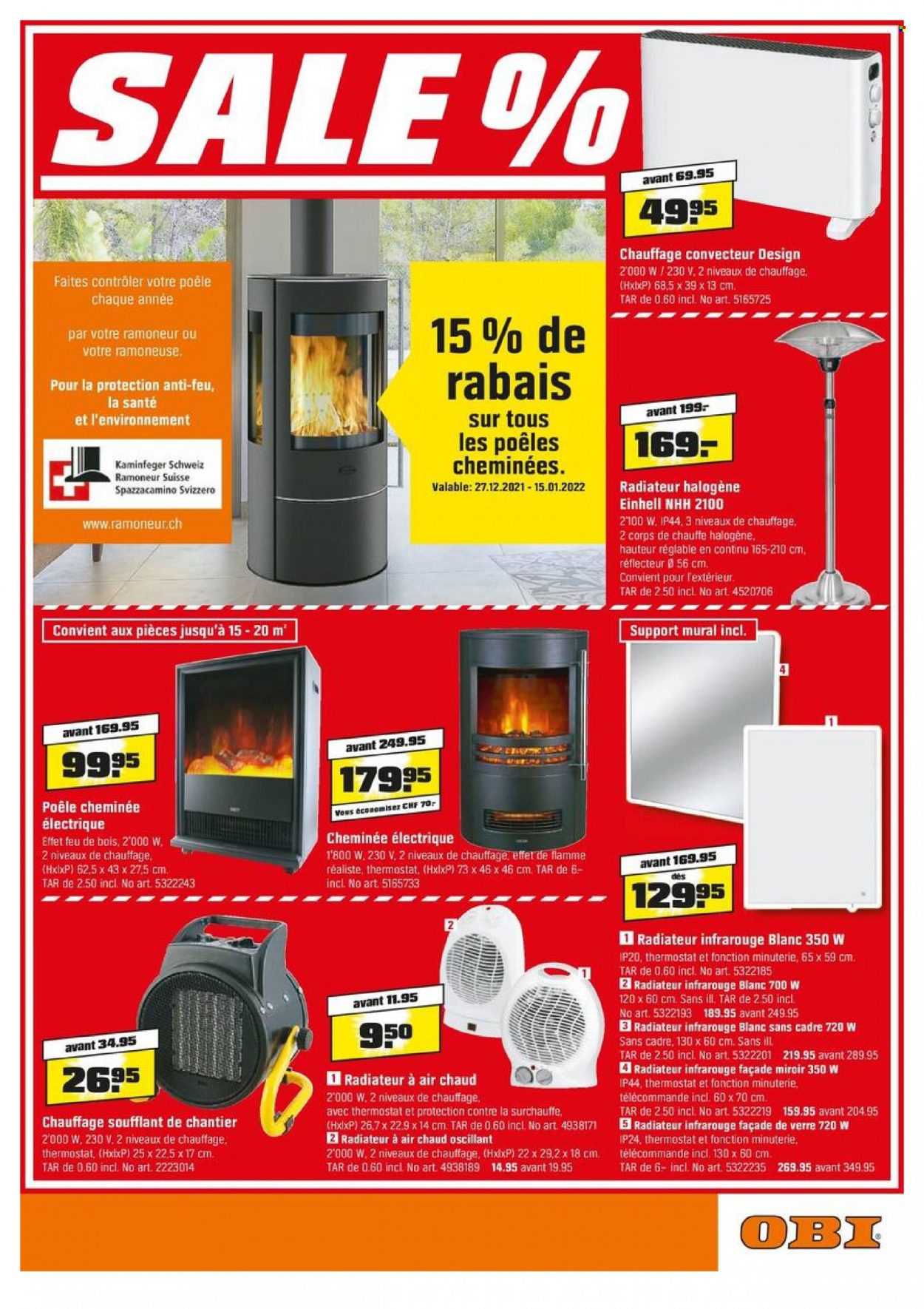Volantino OBI - 27.12.2021 - 15.1.2022. Pagina 11