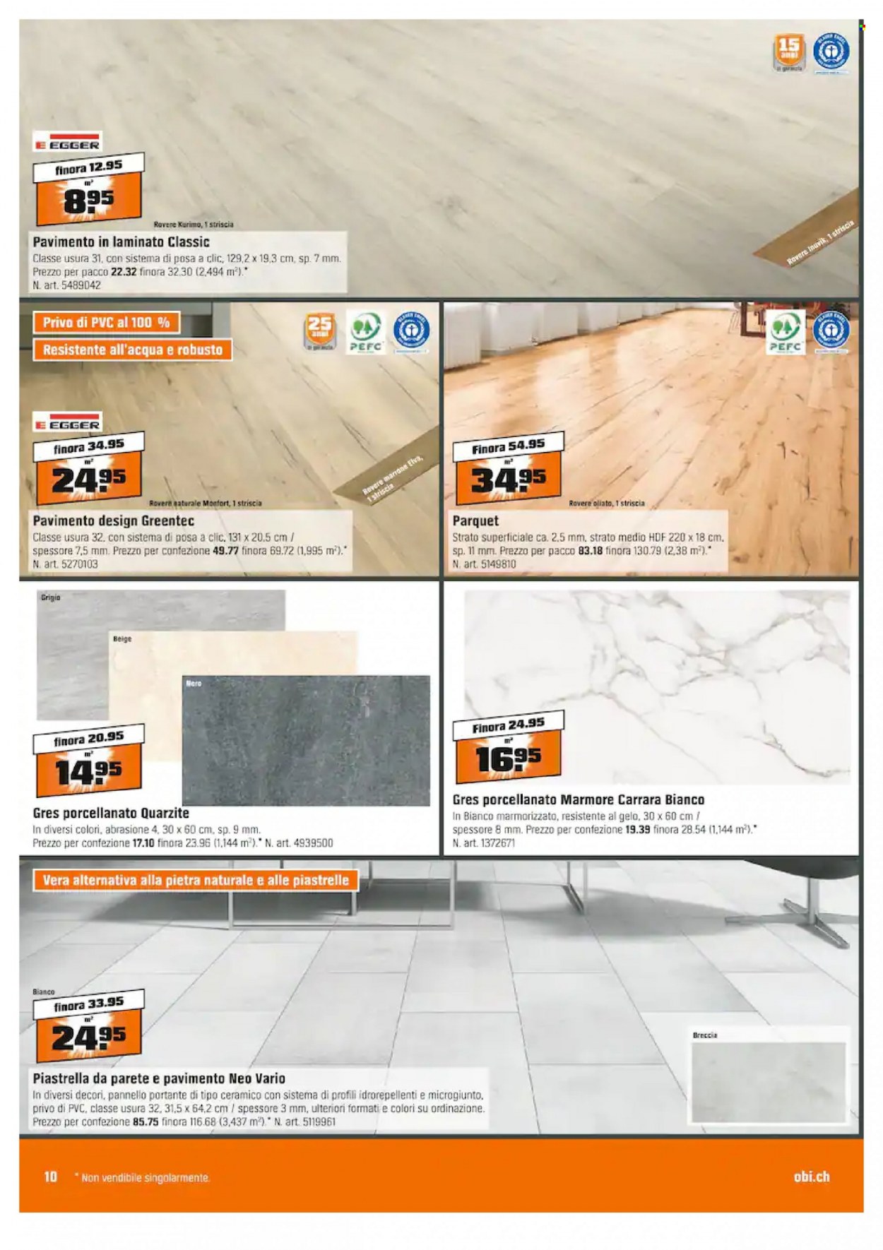 Catalogue OBI - 27.12.2021 - 15.1.2022. Page 10