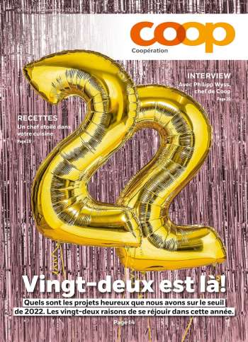 Prospekte Coop - 27.12.2021 - 3.1.2022.