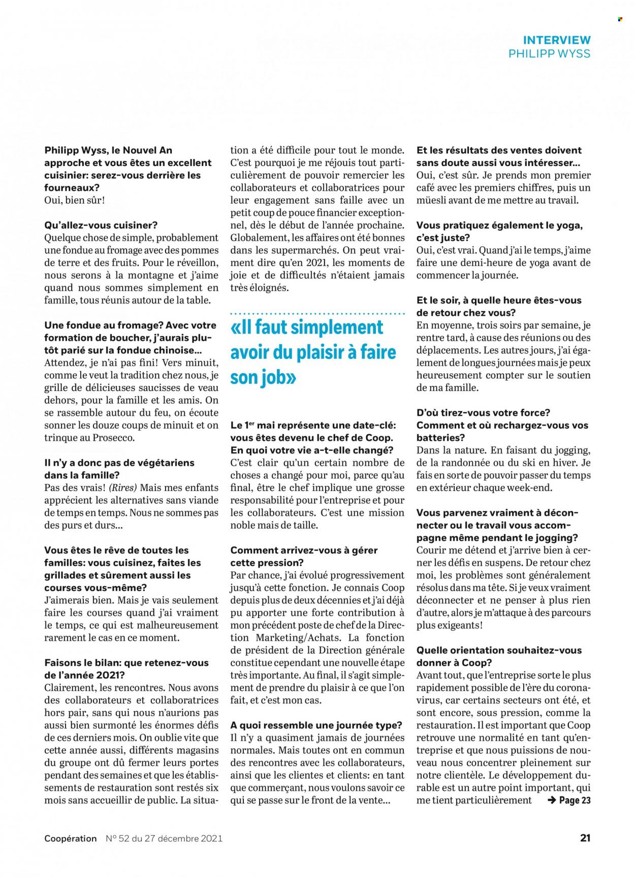 Volantino Coop - 27.12.2021 - 3.1.2022. Pagina 21