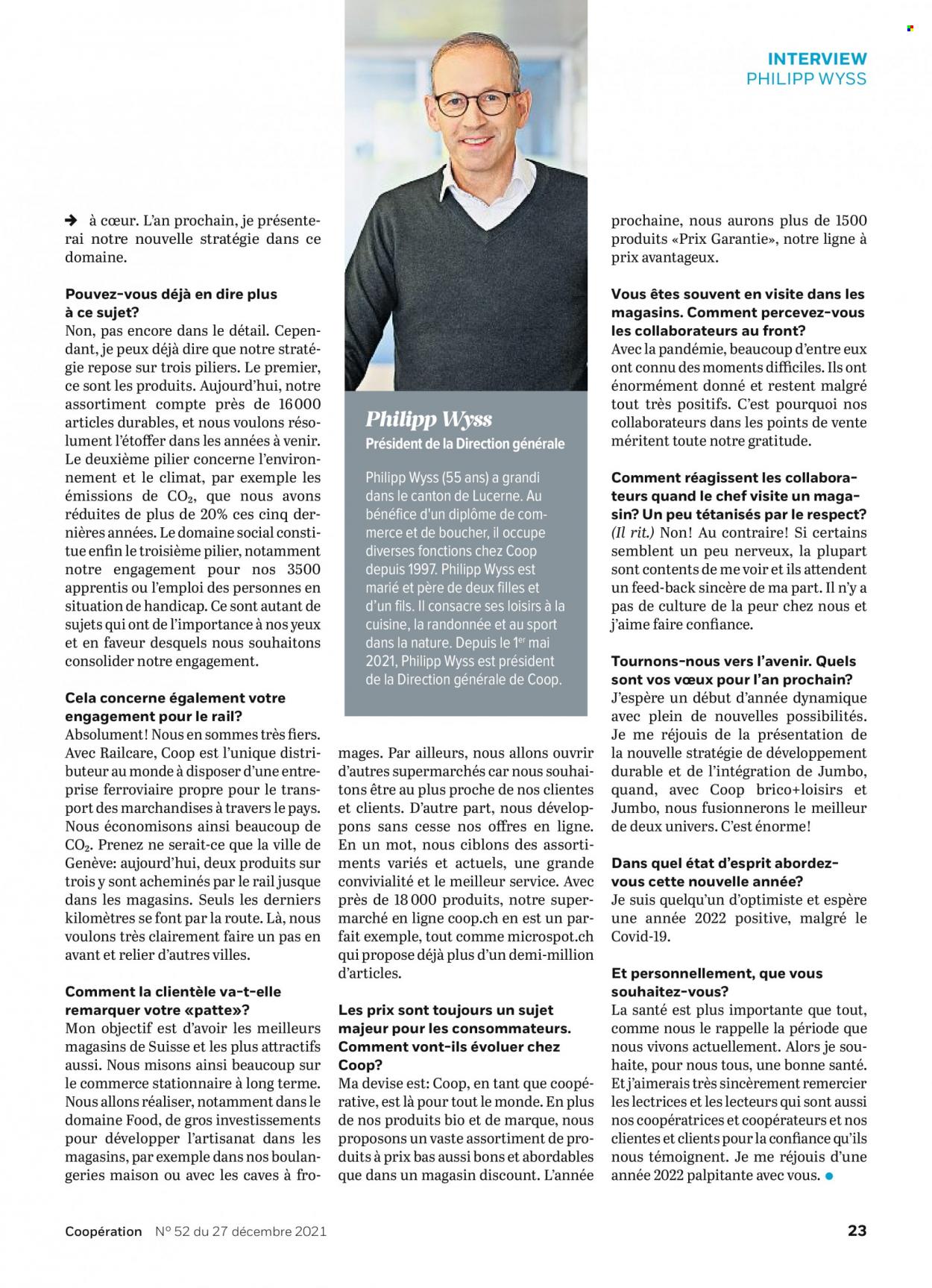 Volantino Coop - 27.12.2021 - 3.1.2022. Pagina 23