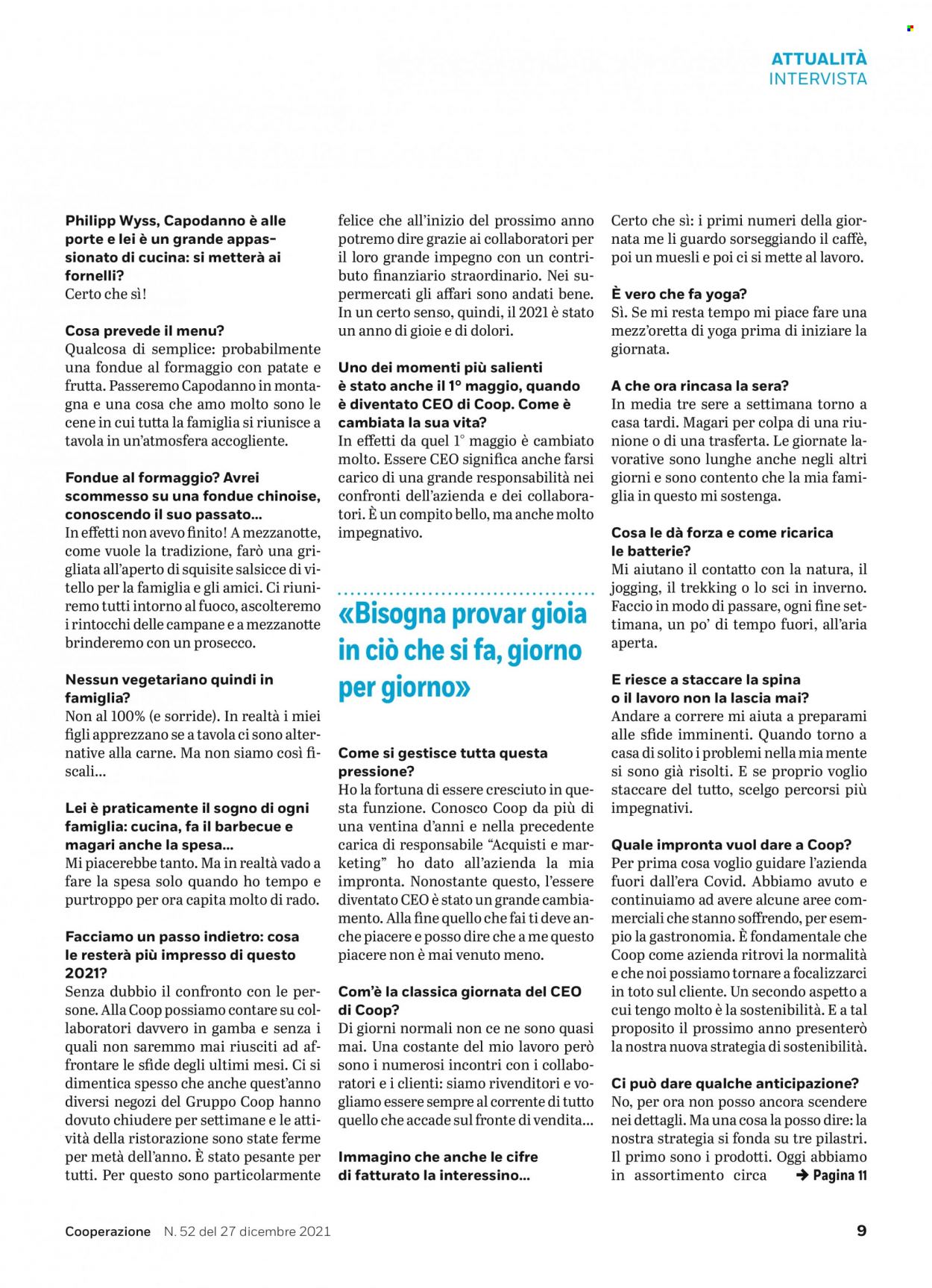 Volantino Coop - 27.12.2021 - 27.12.2021. Pagina 9