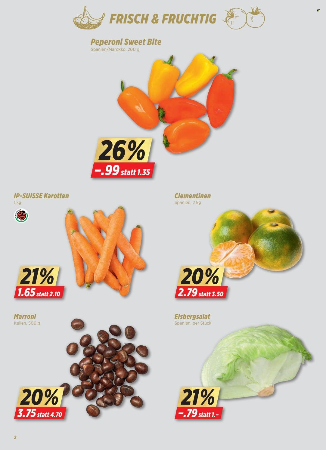 Catalogue Denner - 28.12.2021 - 3.1.2022. Page 2