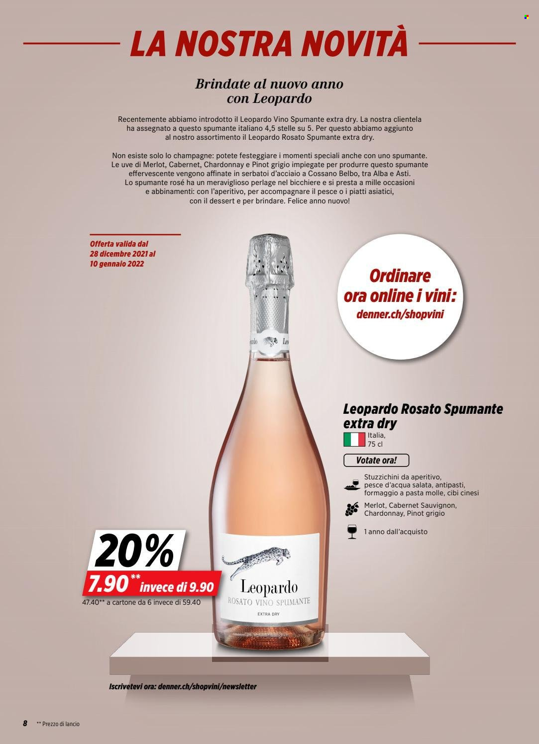 Catalogue Denner - 28.12.2021 - 3.1.2022. Page 8