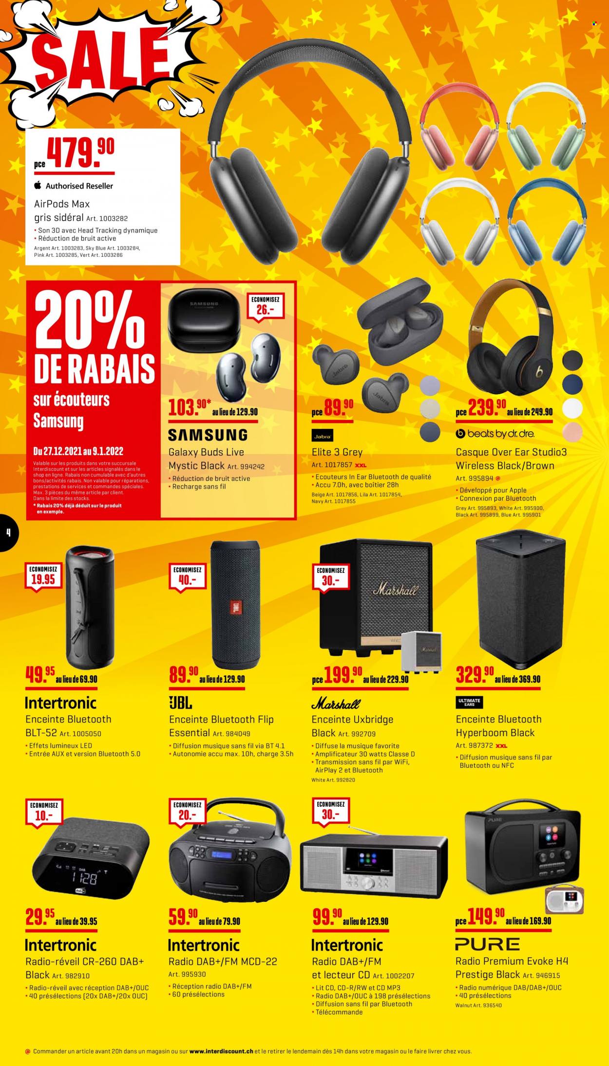 Volantino Interdiscount - 27.12.2021 - 2.1.2022. Pagina 4