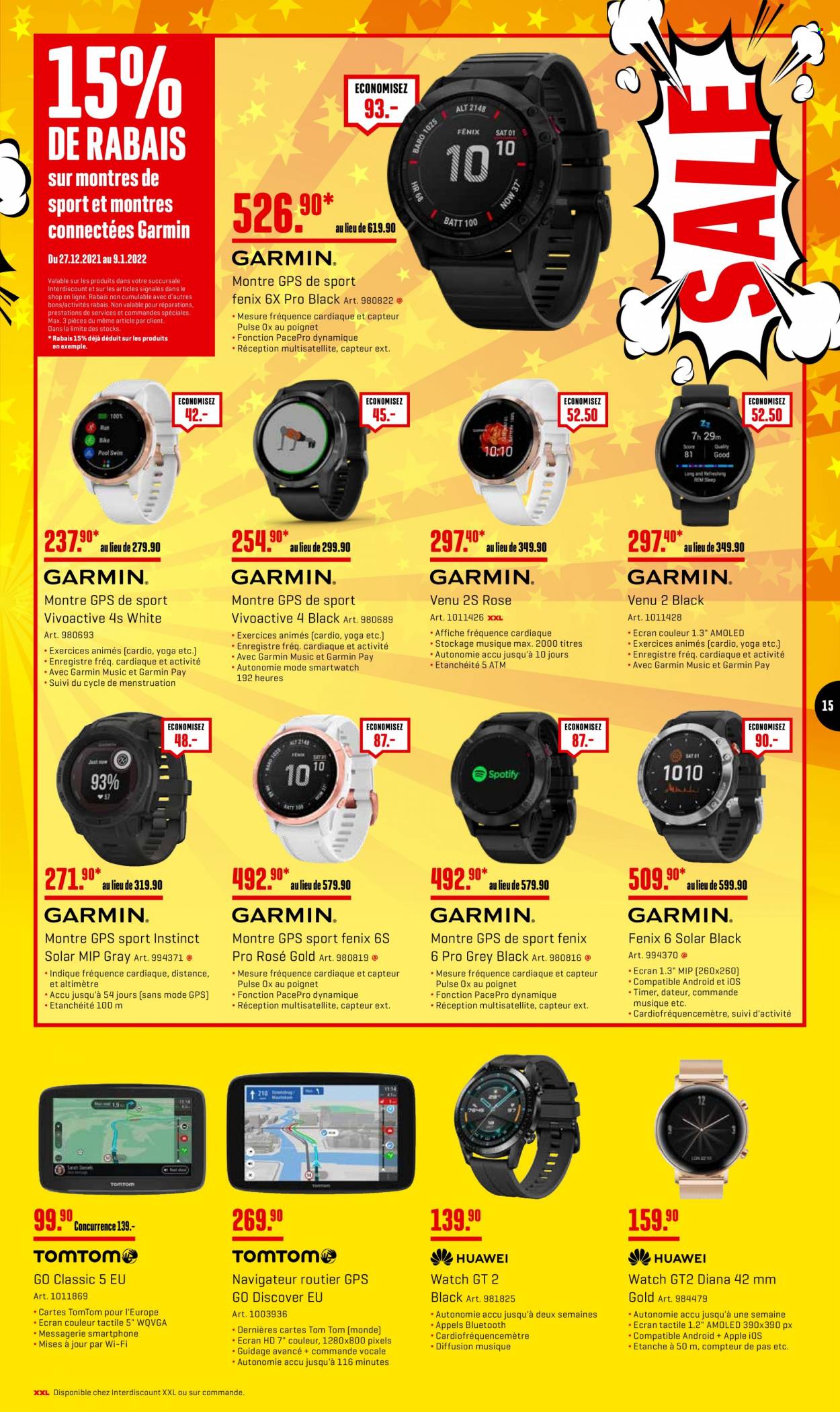 Volantino Interdiscount - 27.12.2021 - 2.1.2022. Pagina 15