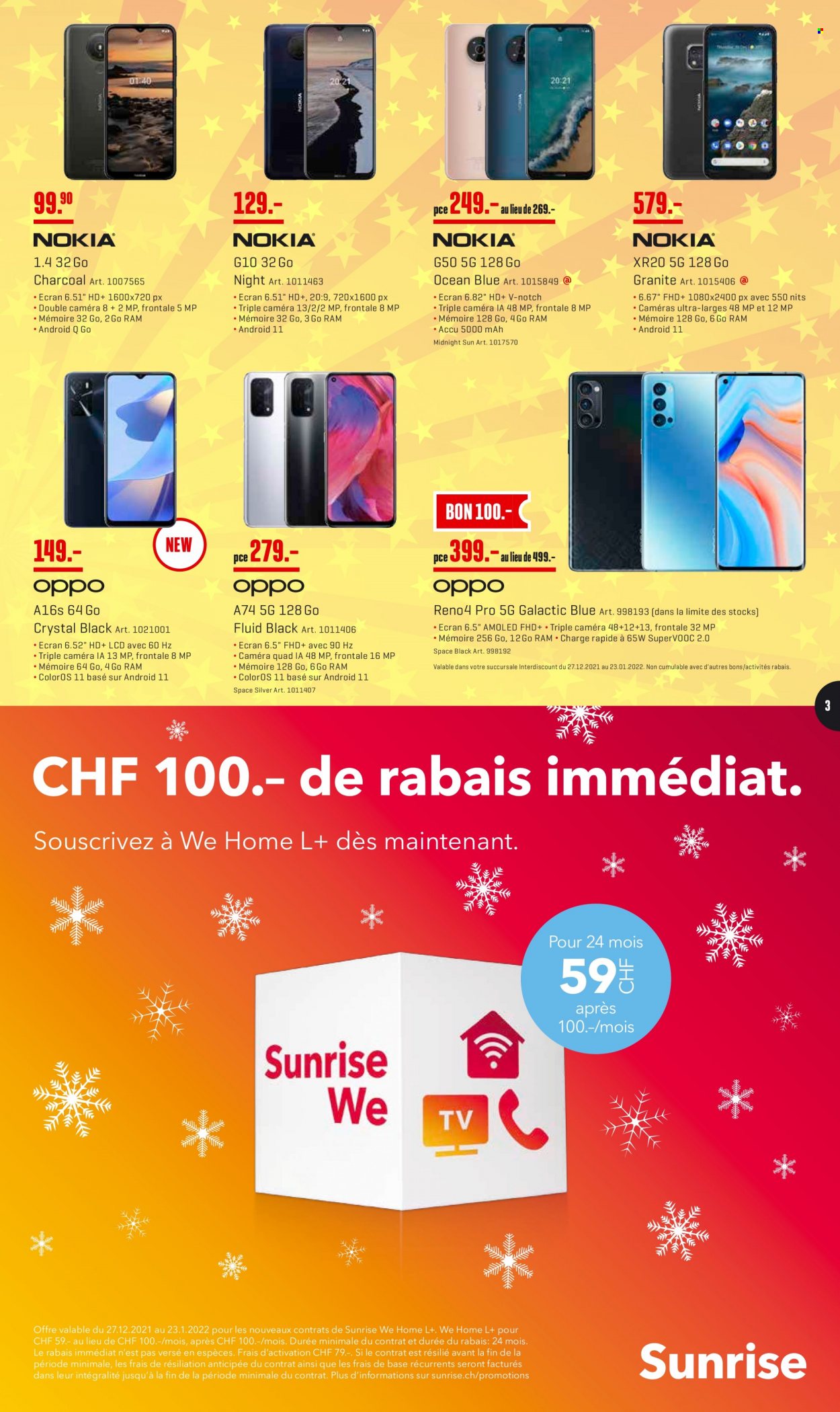 Prospekt Interdiscount - 27.12.2021 - 9.1.2022. Seite 3