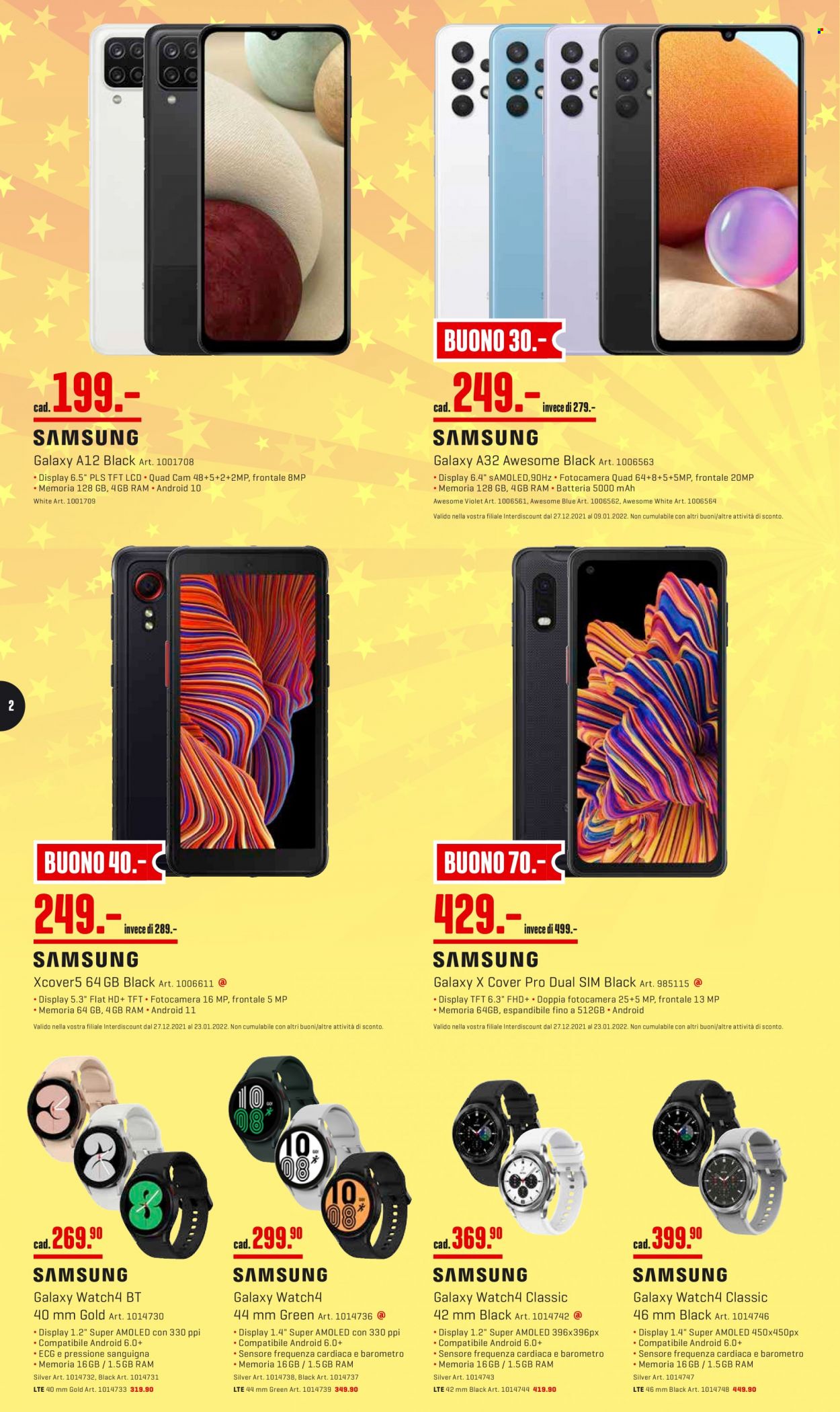 Volantino Interdiscount - 27.12.2021 - 9.1.2022. Pagina 2