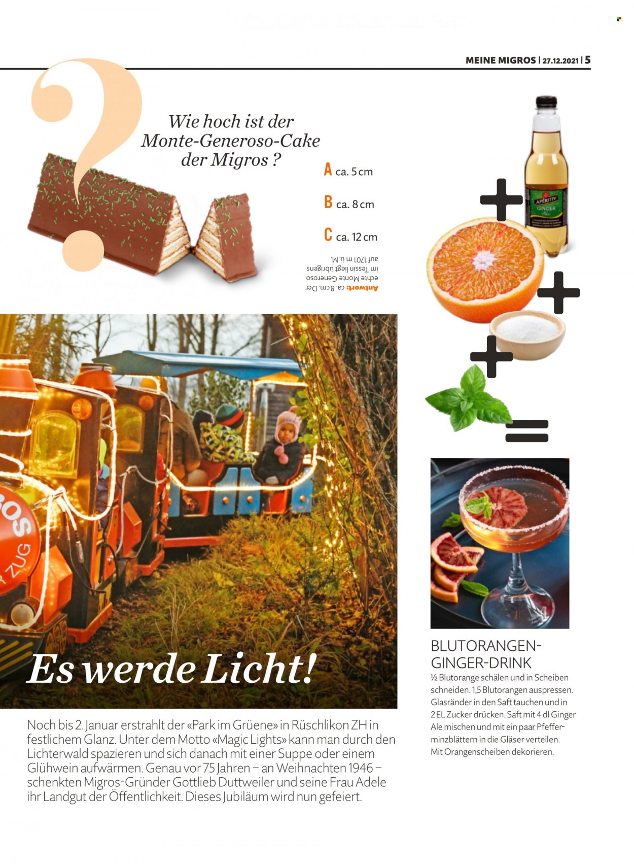 Prospekt Migros - 27.12.2021 - 2.1.2022. Seite 5
