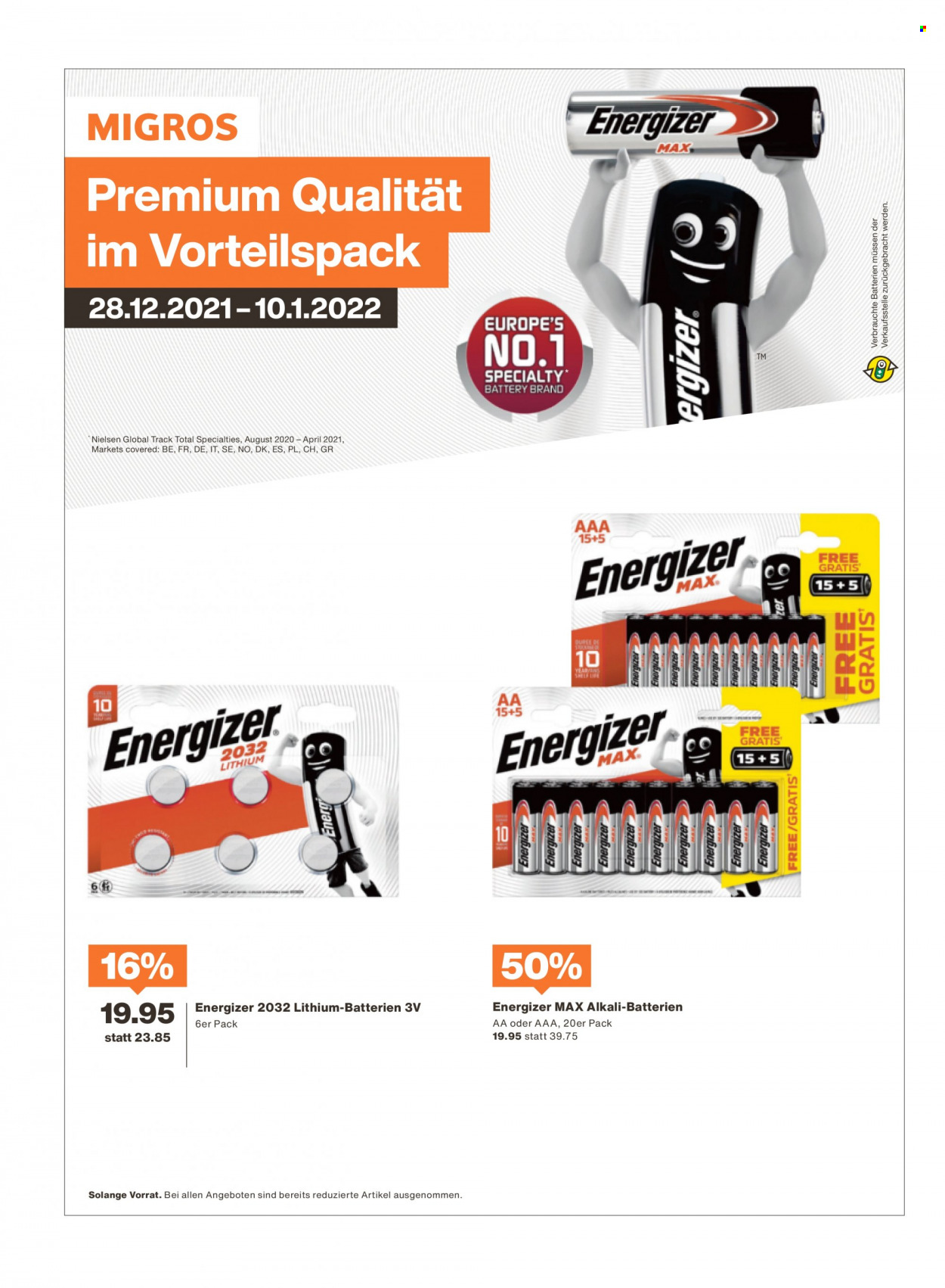 Prospekt Migros - 27.12.2021 - 2.1.2022. Seite 8