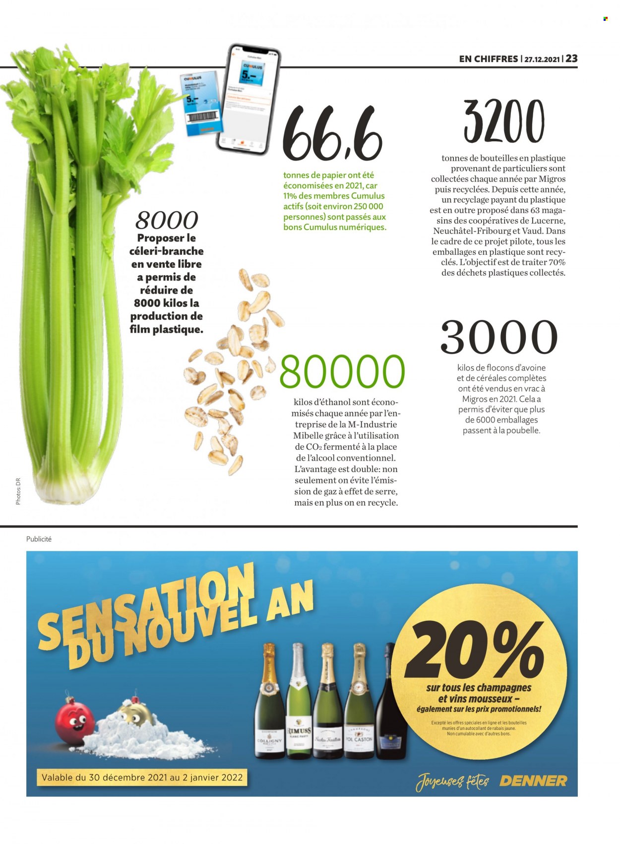 Catalogue Migros - 27.12.2021 - 2.1.2022. Page 23