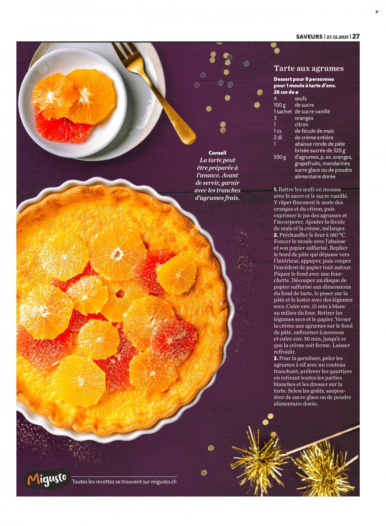Catalogue Migros - 27.12.2021 - 2.1.2022. Page 27