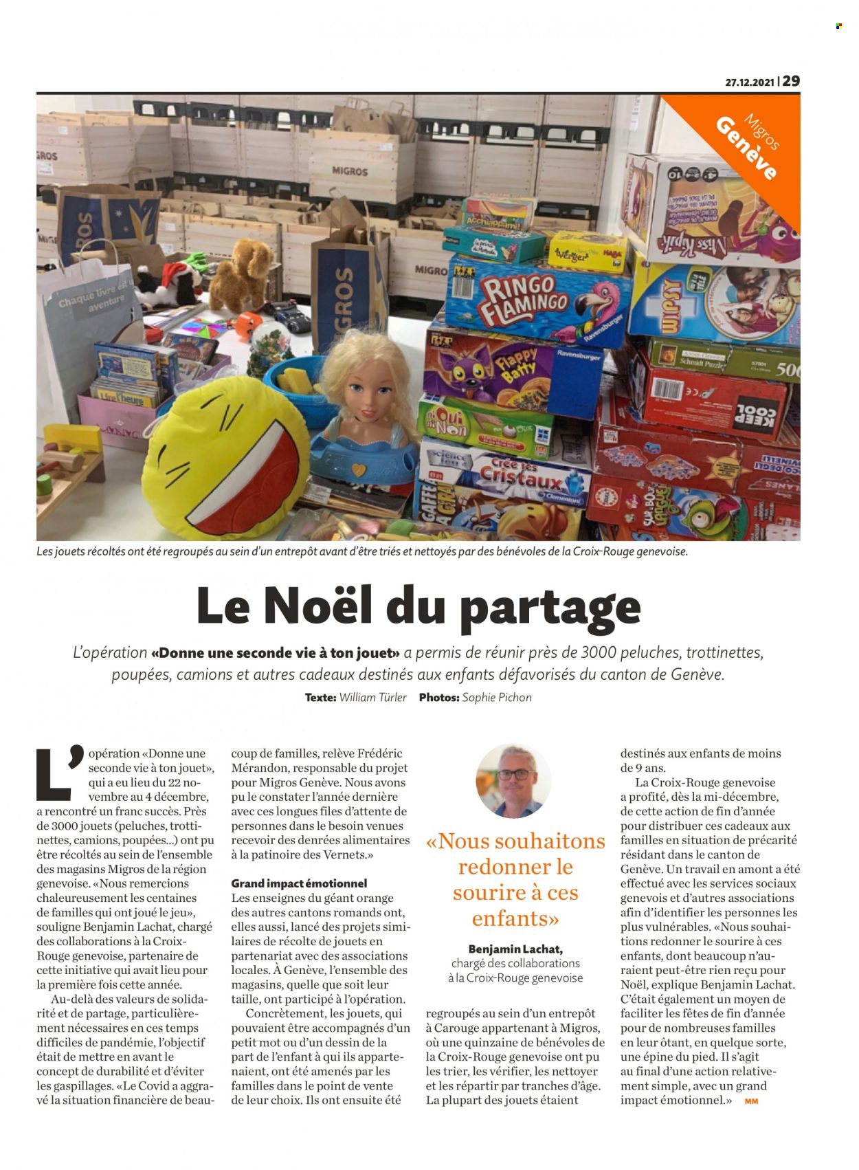 Catalogue Migros - 27.12.2021 - 2.1.2022. Page 29