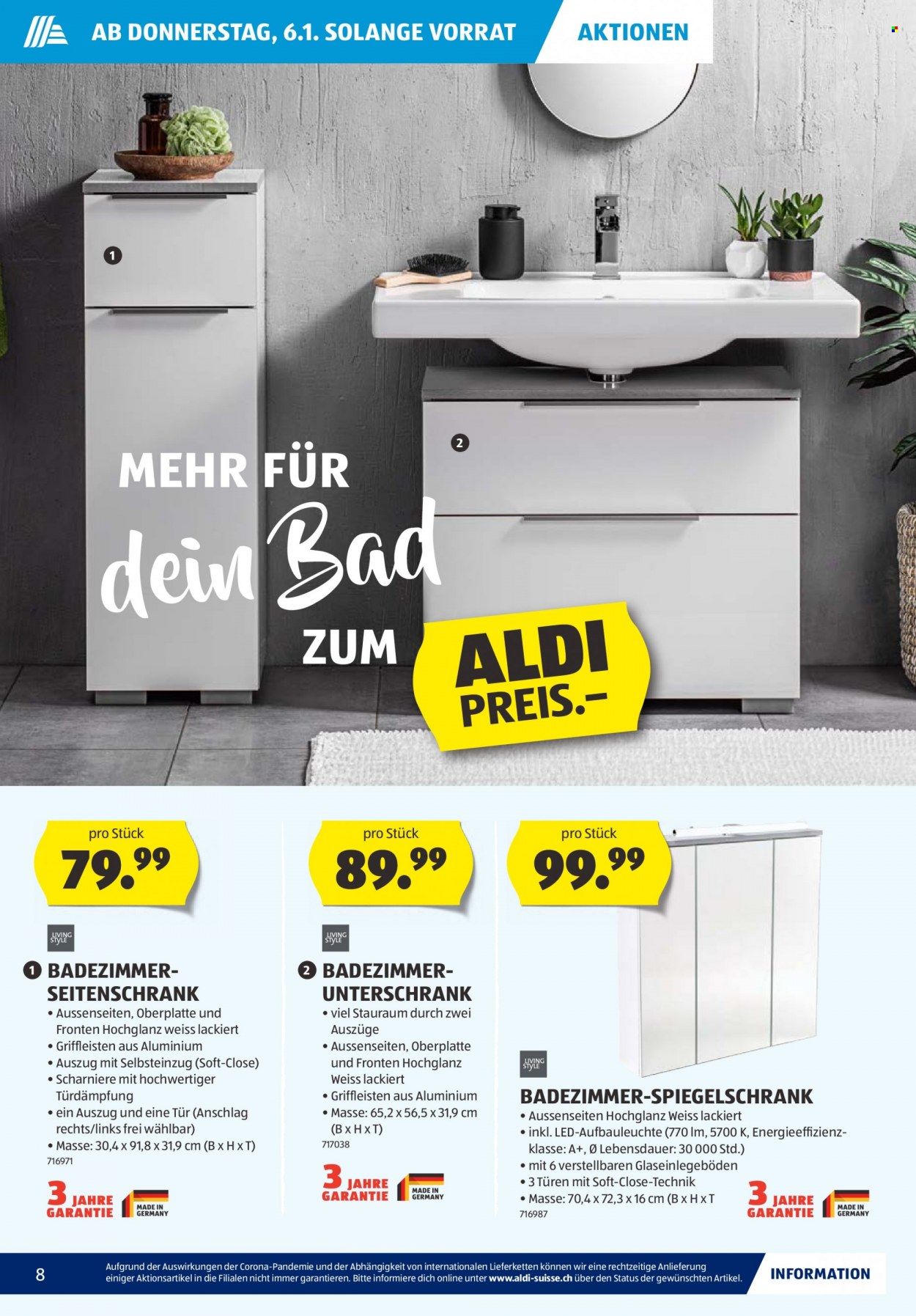 Volantino Aldi - 6.1.2022 - 12.1.2022. Pagina 8