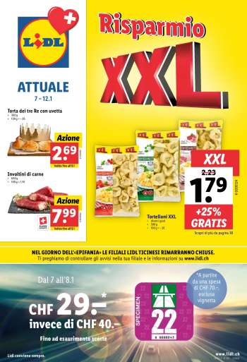 Prospekte Lidl - 6.1.2022 - 12.1.2022.