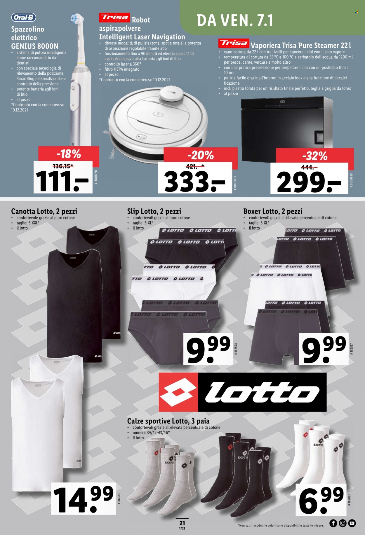 Volantino Lidl - 6.1.2022 - 12.1.2022. Pagina 21