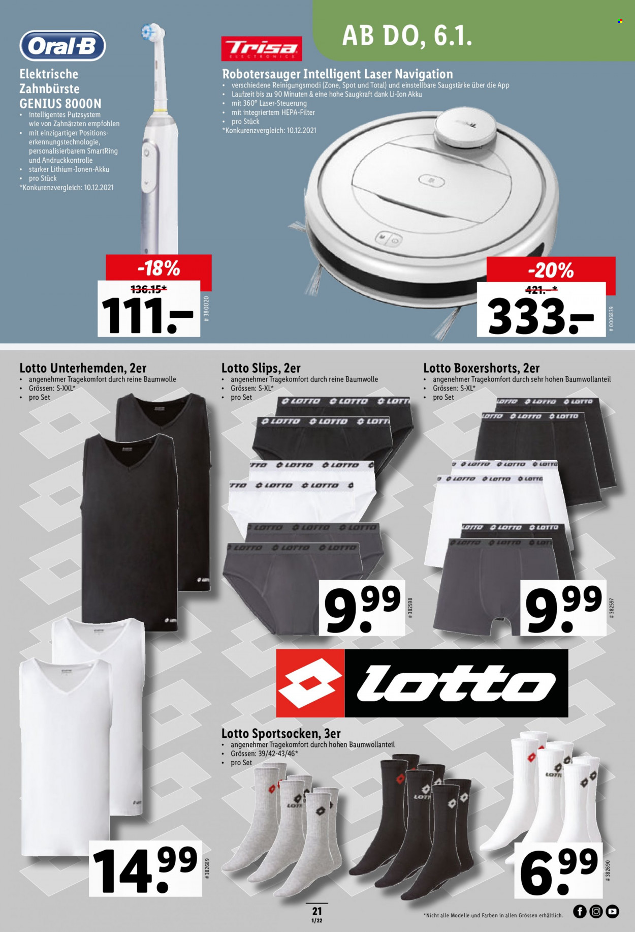 Volantino Lidl - 6.1.2022 - 12.1.2022. Pagina 21
