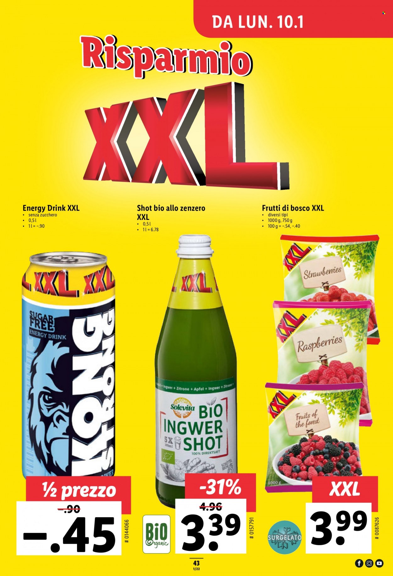 Volantino Lidl - 6.1.2022 - 12.1.2022. Pagina 43