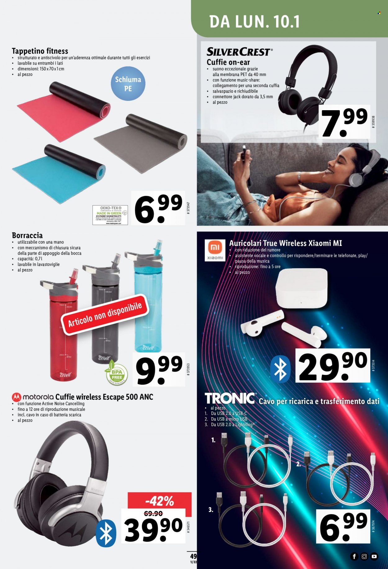 Volantino Lidl - 6.1.2022 - 12.1.2022. Pagina 49