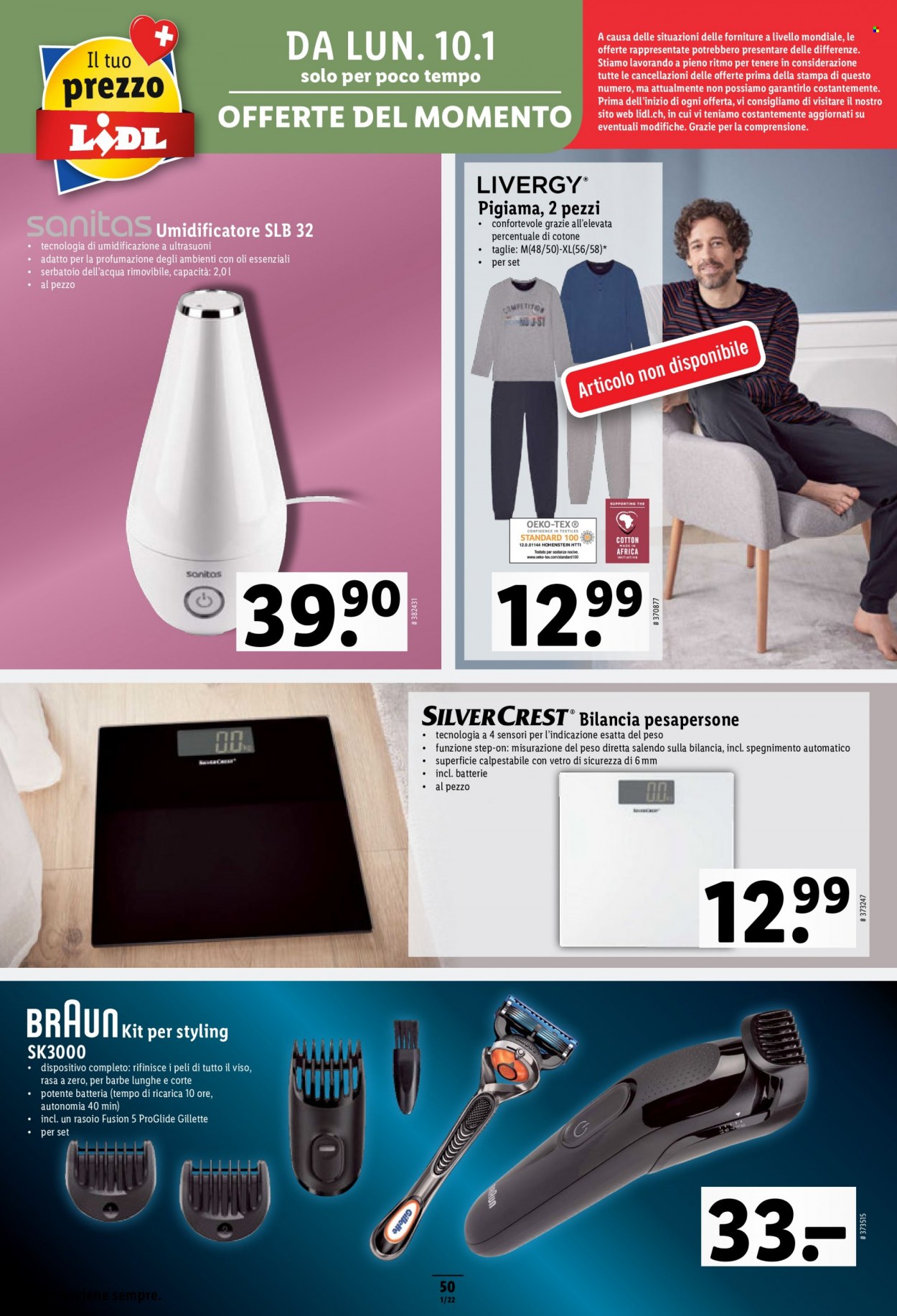 Volantino Lidl - 6.1.2022 - 12.1.2022. Pagina 50