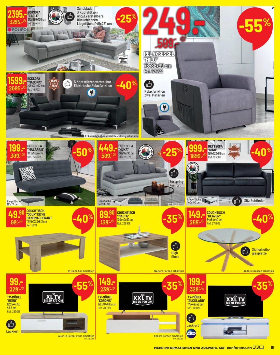 Volantino Conforama - 3.1.2022 - 17.1.2022. Pagina 15