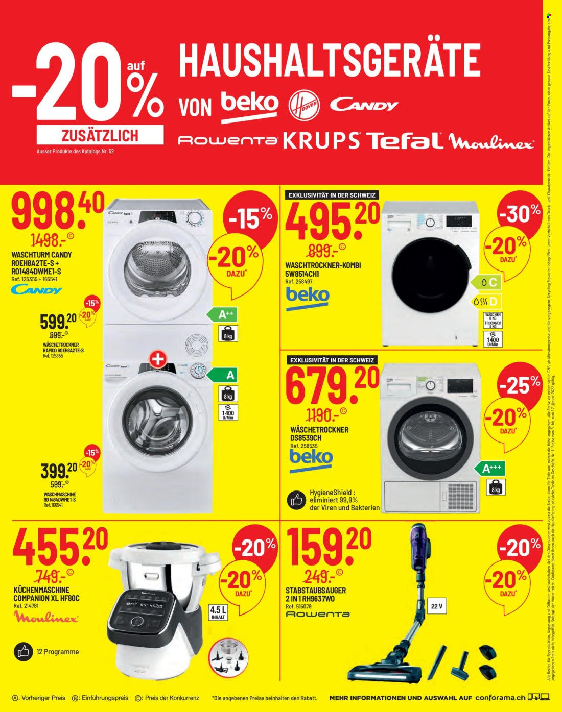 Volantino Conforama - 3.1.2022 - 17.1.2022. Pagina 24