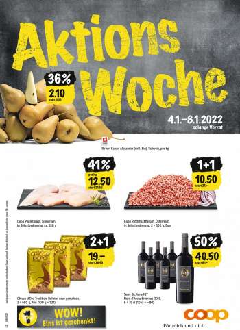 Prospekte Coop - 4.1.2022 - 8.1.2022.