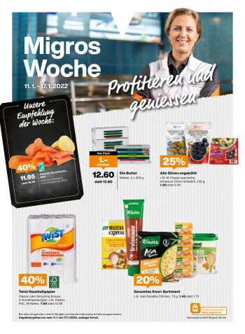 Catalogue Migros - 11.1.2022 - 17.1.2022.