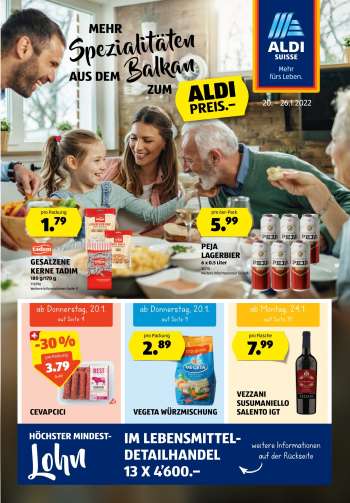 Volantino Aldi - 20.1.2022 - 26.1.2022.