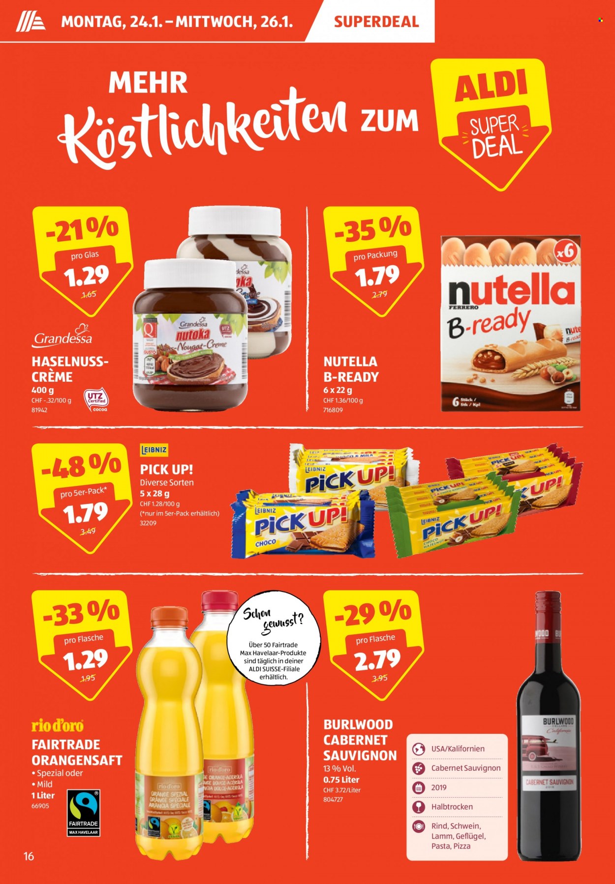 Prospekt Aldi - 20.1.2022 - 26.1.2022. Seite 16