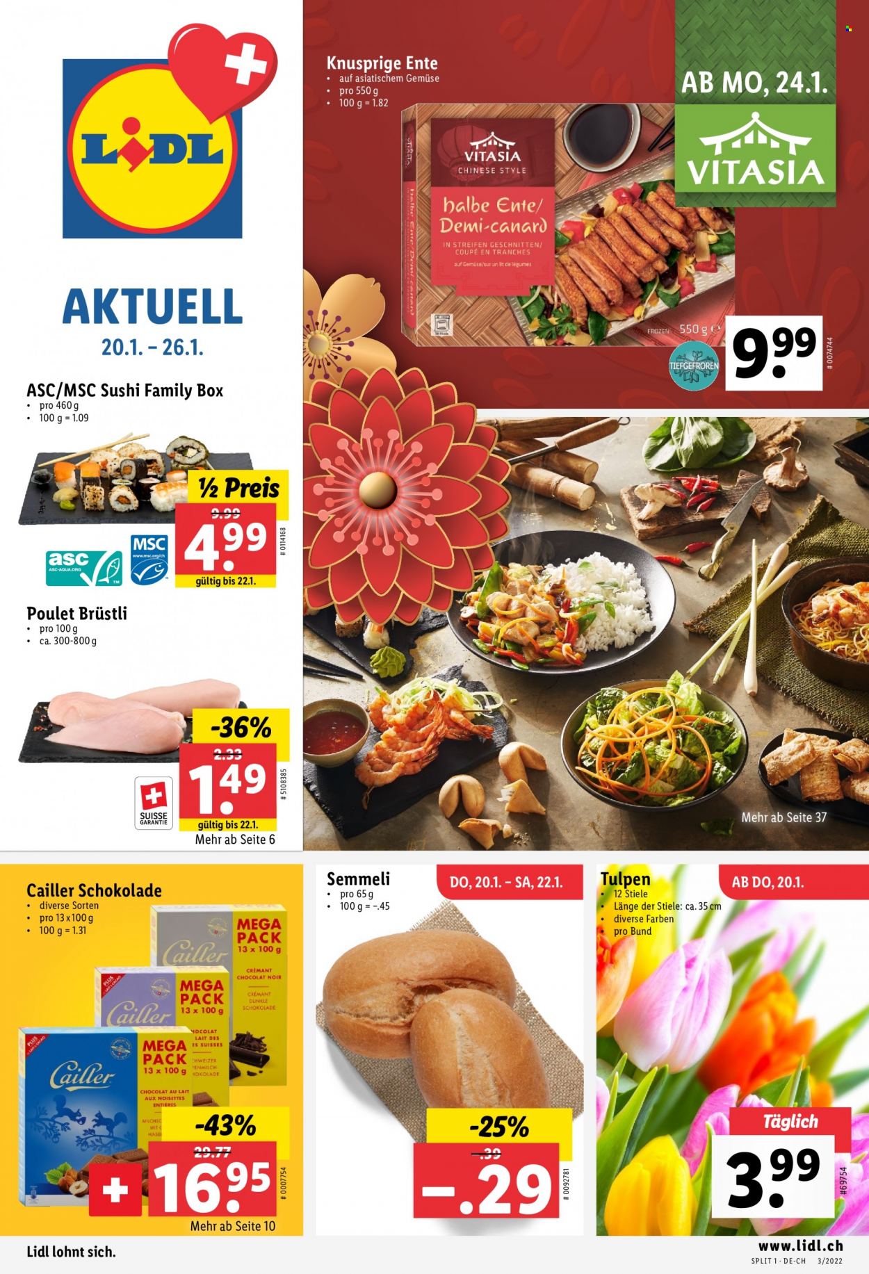 Volantino Lidl - 20.1.2022 - 26.1.2022. Pagina 1