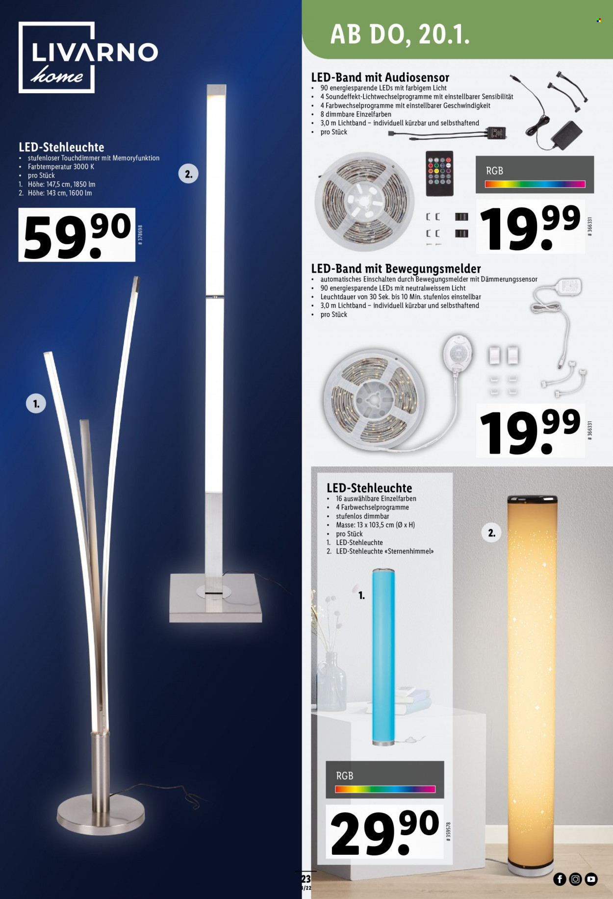 Volantino Lidl - 20.1.2022 - 26.1.2022. Pagina 23