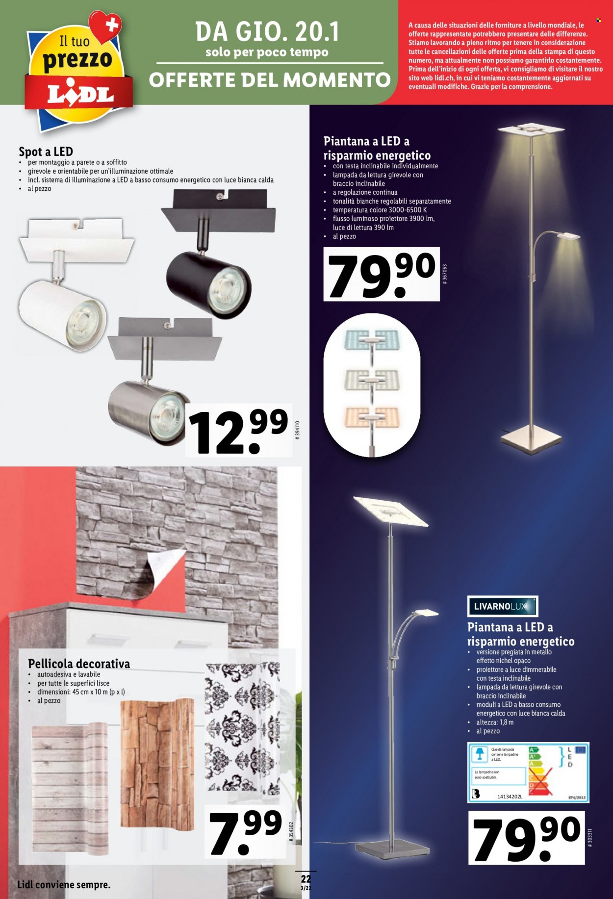 Volantino Lidl - 20.1.2022 - 26.1.2022. Pagina 22