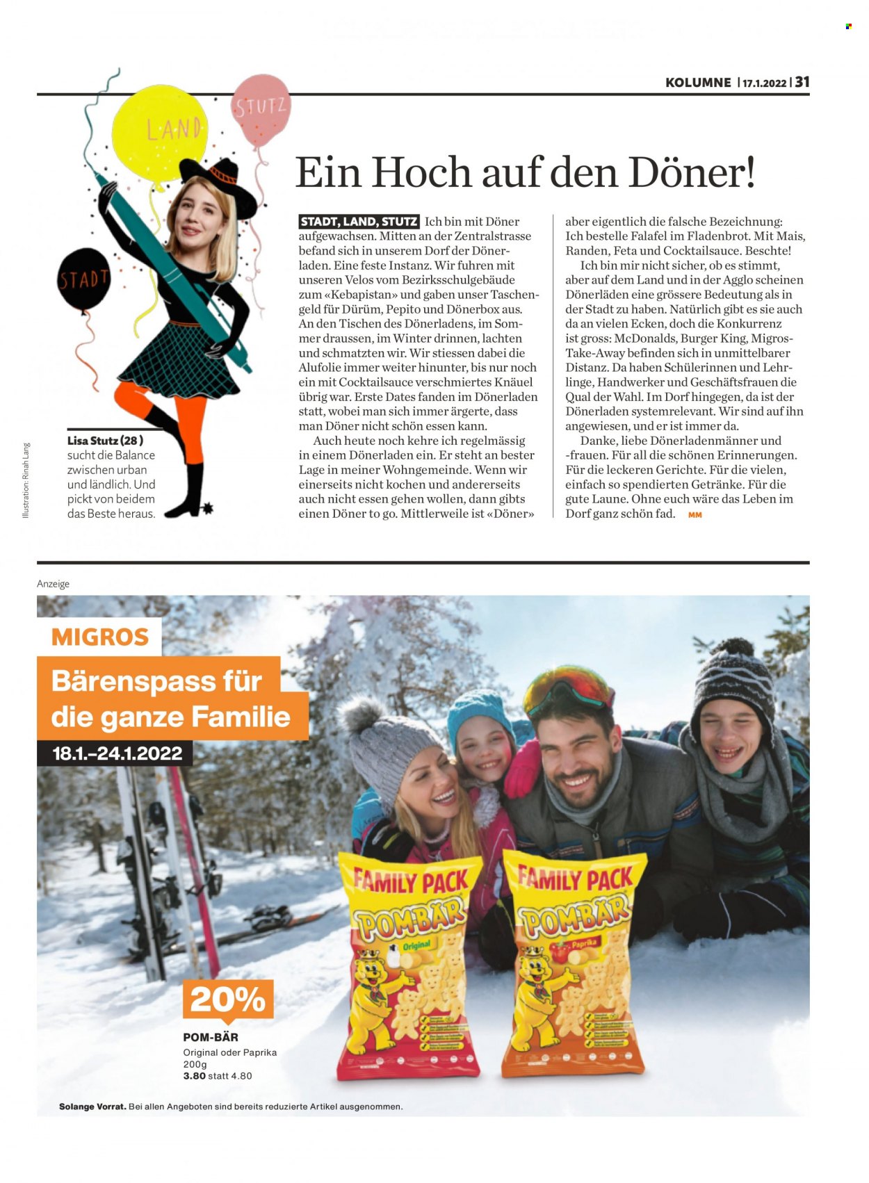 Volantino Migros - 17.1.2022 - 23.1.2022. Pagina 31