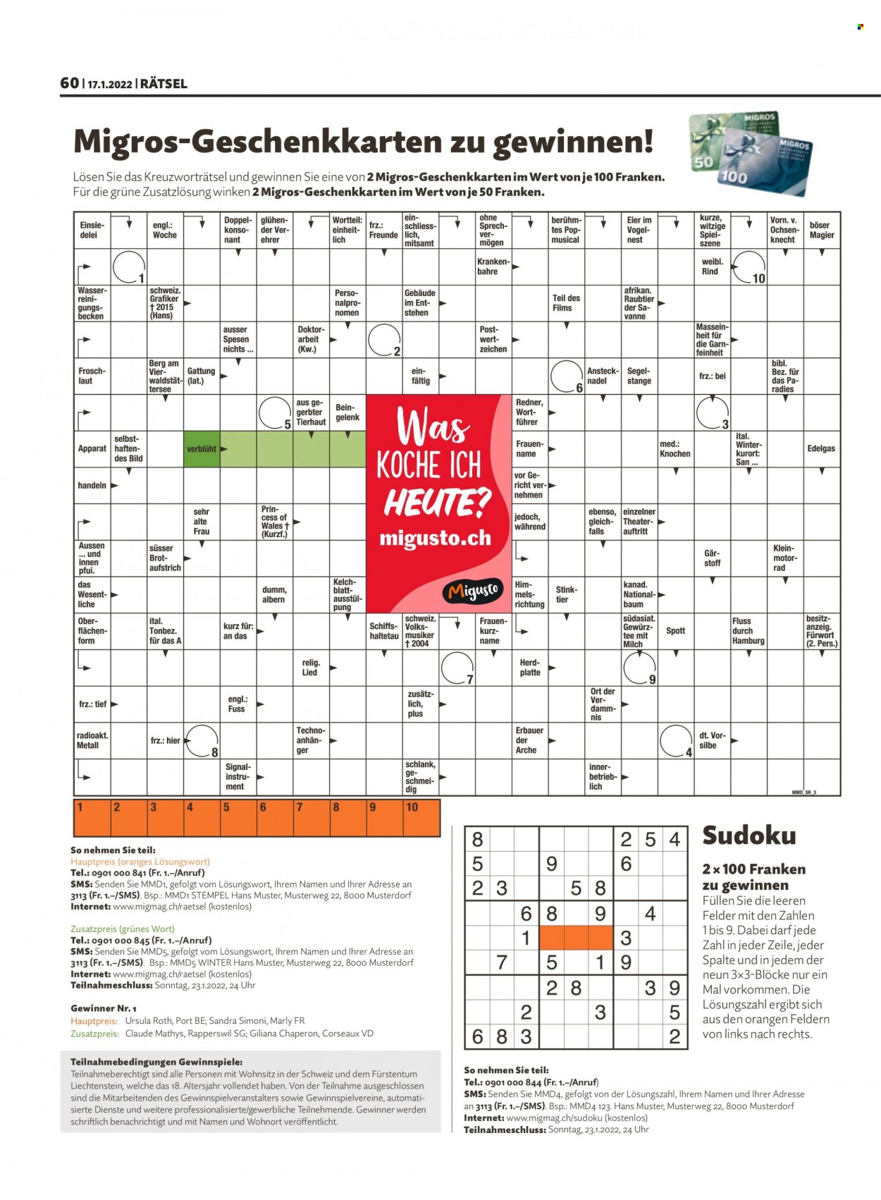 Volantino Migros - 17.1.2022 - 23.1.2022. Pagina 60