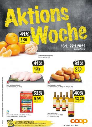 Prospekte Coop - 18.1.2022 - 22.1.2022.