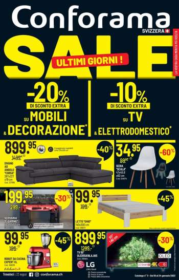 Catalogue Conforama - 18.1.2022 - 24.1.2022.