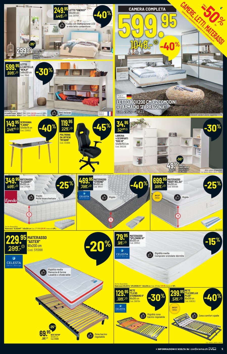 Volantino Conforama - 18.1.2022 - 24.1.2022. Pagina 5