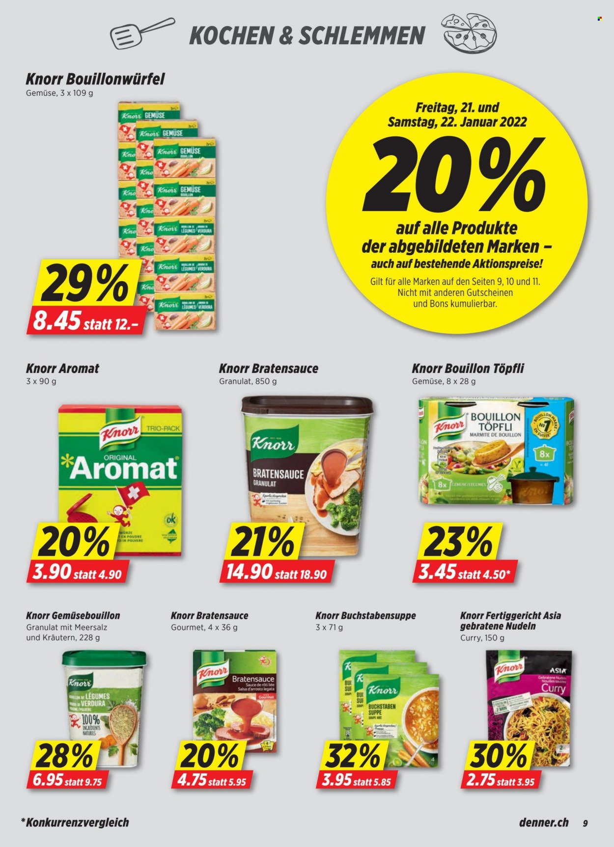 Catalogue Denner - 18.1.2022 - 24.1.2022. Page 9