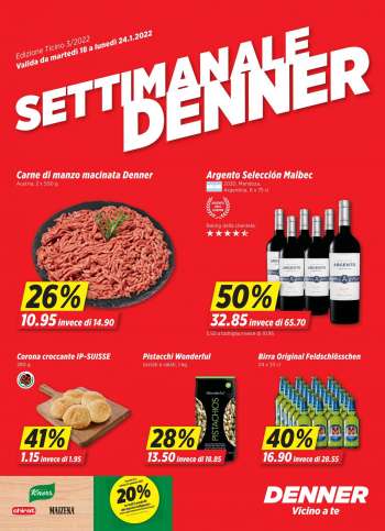 Catalogue Denner - 18.1.2022 - 24.1.2022.
