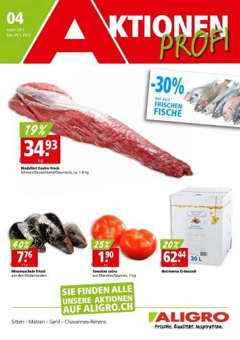Prospekte ALIGRO - 24.1.2022 - 29.1.2022.
