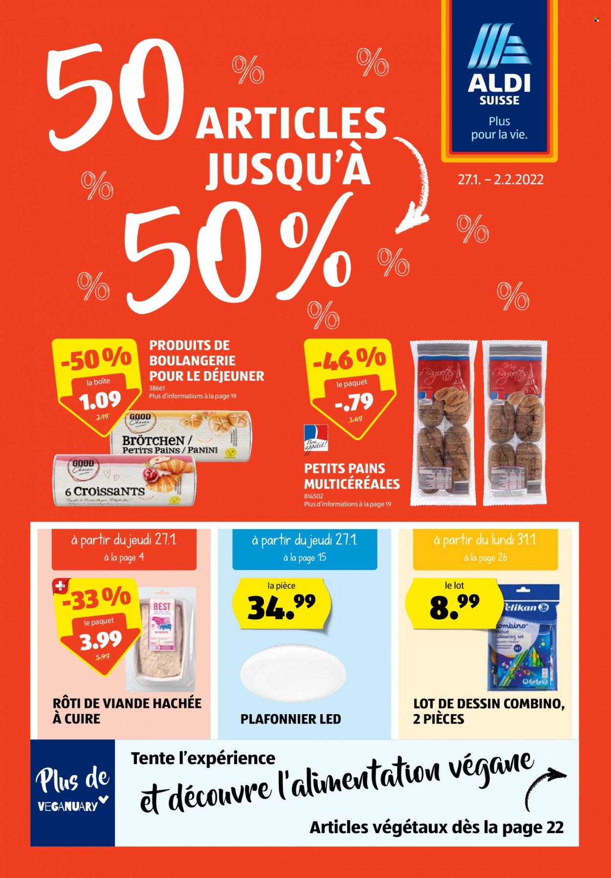 Volantino Aldi - 27.1.2022 - 2.2.2022. Pagina 1